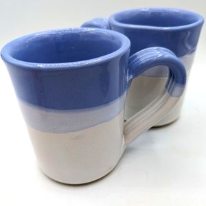 D. K.  CLAY Pottery Sanford North Carolina Coffee Mugs Lot Of 2